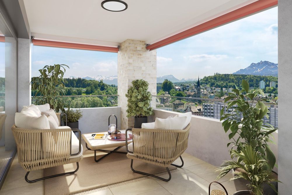 Neubauwohnung mit Pilatusblick! - Bild 1