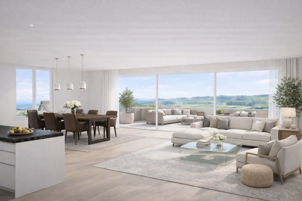 Neubau-Oase mit Weitblick in Triengen -  Bild 1