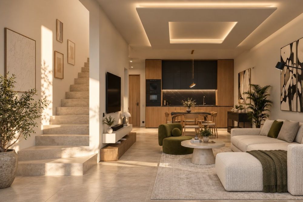 Nuova casa contigua 4,5 con giardino privato, terrazzo e piscina -  Bild 4