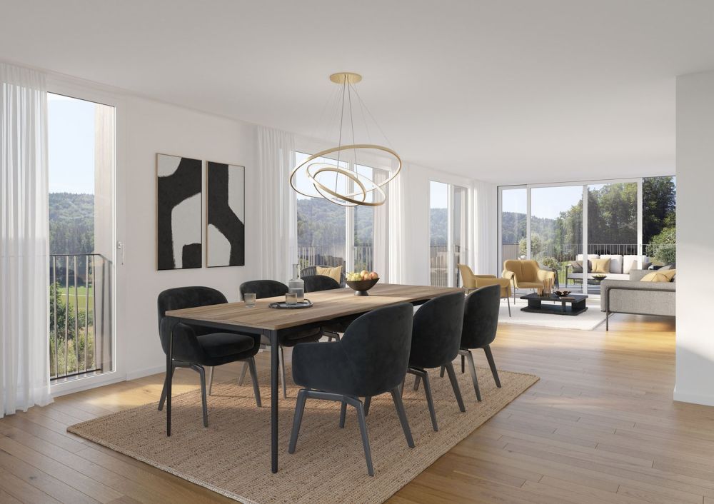 Modernes 5.5-Zimmer-Einfamilienhaus an ruhiger Lage in Waltenstein/ Schlatt -  Bild 1