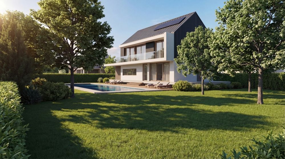 BAUSTELLE GEÖFFNET – Villen der Extraklasse in Trélex | Noch 5 Villen verfügbar – Ab 2'550'000 CHF -  Bild 1