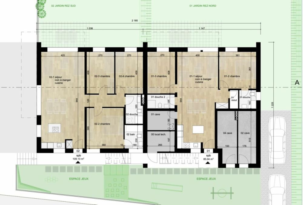 Les Vignobles de l'Arche - 4.5 pces dans immeuble de 4 appartements -  Bild 9