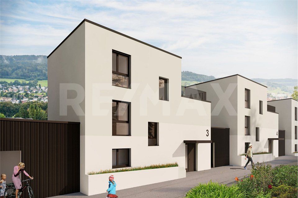 exklusives Minergie-Einfamilienhaus (Haus 1): mit Weitblick, Terrasse und nachhaltiger Bauweise -  Bild 2