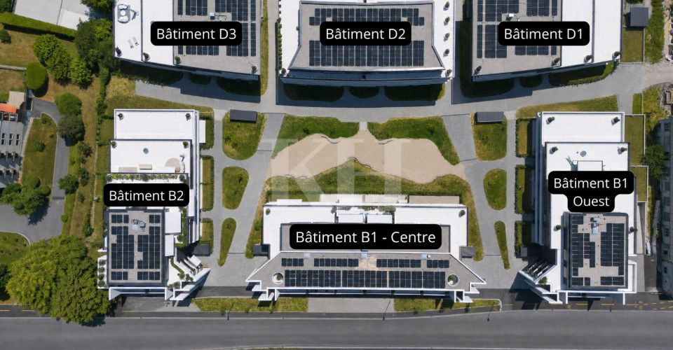 Attique neuf et moderne avec une terrasse rooftop de 95m2 - Attique 4.5 pièces - image - 9