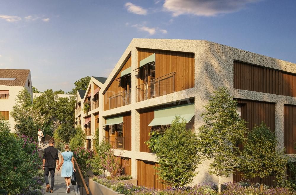NOUVEAU : Projet Neuf Le Hameau du Bourg - Charmant appartement 4 pièces sous les toits avec loggia -  Bild 5