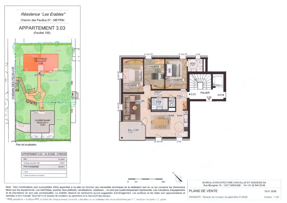 APPARTEMENT 5 PCS ETAGE NOUVELLE CONSTRUCTION -  Bild 2