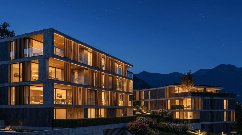 RESIDENZA BRÉLIA – BREGANZONA: Nuovi appartamenti in vendita -  Bild 6
