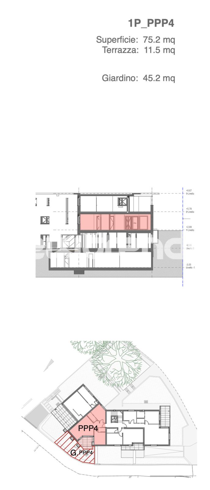 Tesserete: nuovi 3,5 locali in contesto esclusivo di 8 unità - Bild 12