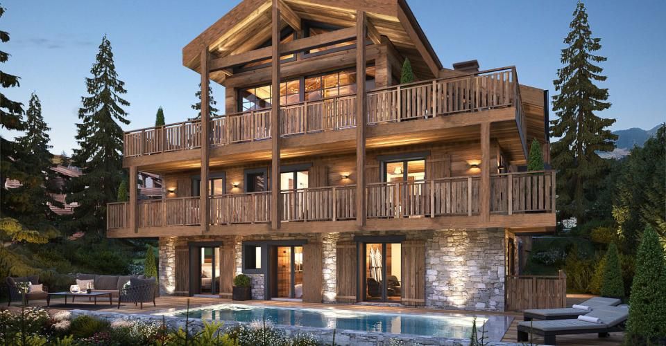 BRAND NEW PRESTIGE CHALET FOR SALE NEAR LES ESSERTS - PROJECT - Chalet 8.5 pièces - image - 1
