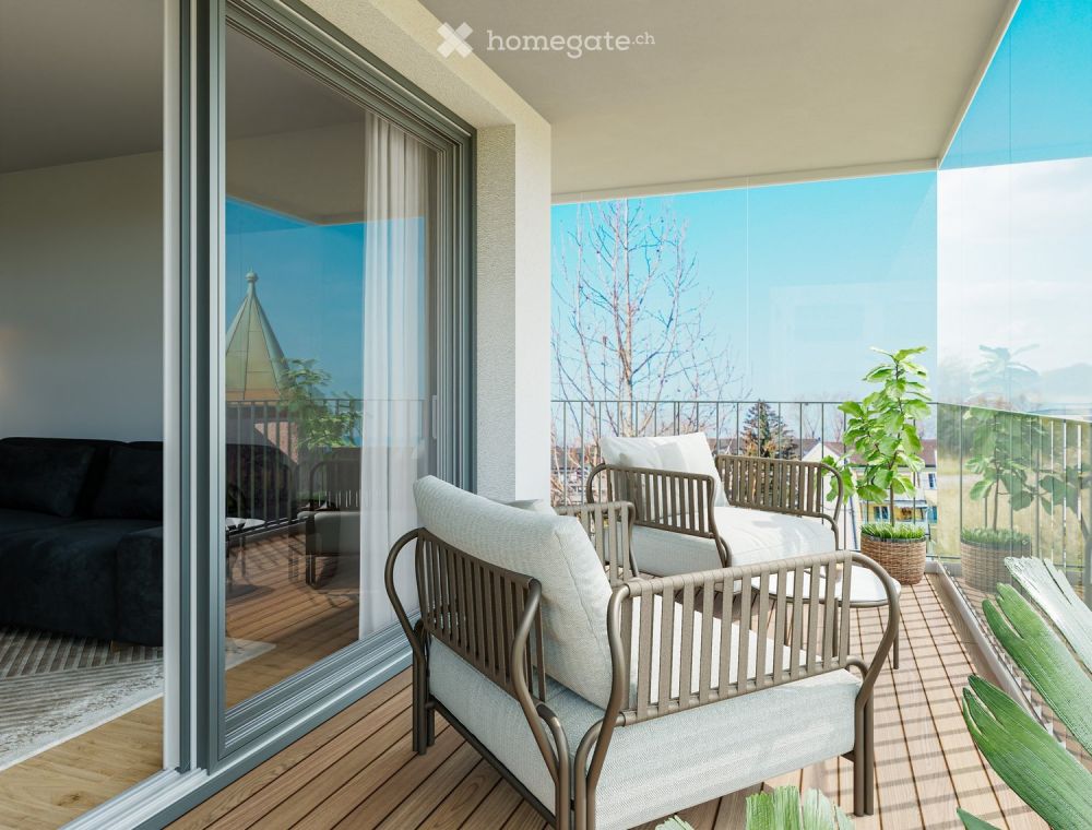 NEUBAU LAKESIDE STAAD: Komfortable Geschosswohnung mit Loggia, Wohnung Nr. 5 -  Bild 8