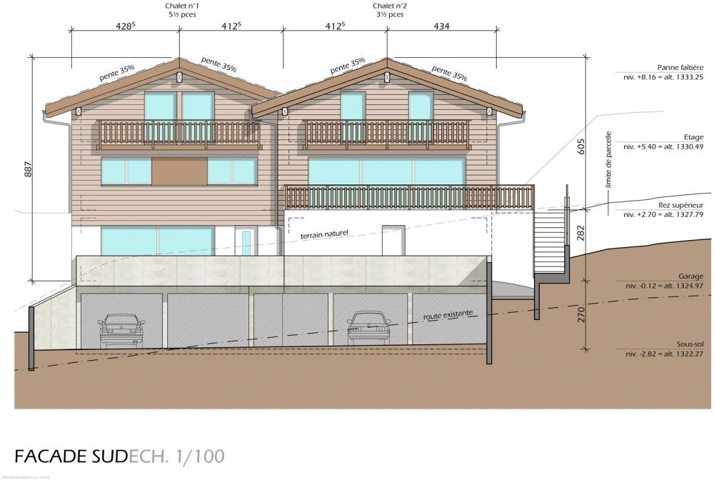 CHALET WOHNEN 5.5 ZIMMER « LA DÉLLÈGE » -  Bild 3