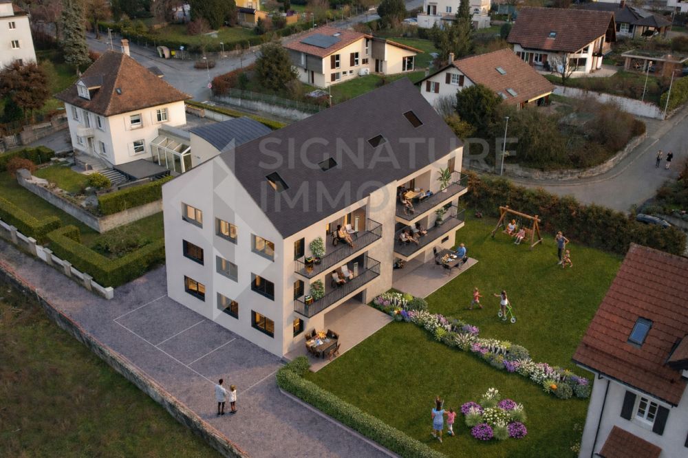 Volumes exceptionnels, superbe appartement avec galerie! - Ext Jour Face Jardin