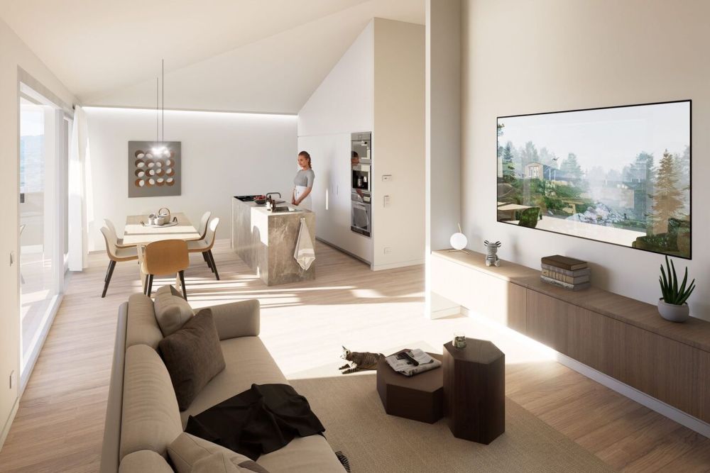 Aubépines22 - 3.5 pièces neuf au coeur de Sion - Bild 6