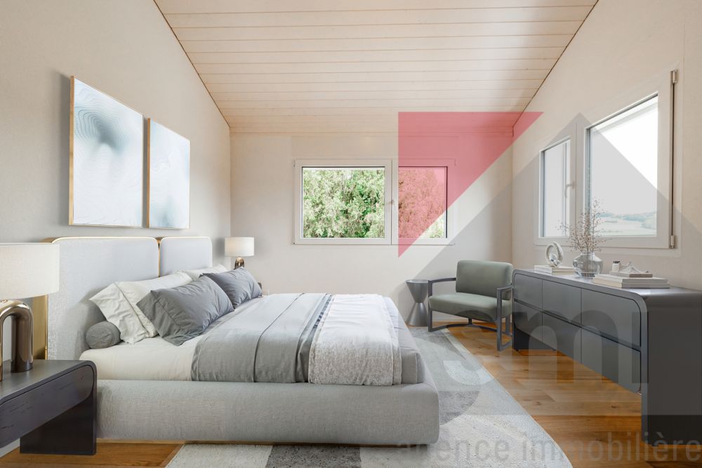 Neue 5-Zimmer-Villa mit 50m2 Wohnbereich! - Home staging chambre