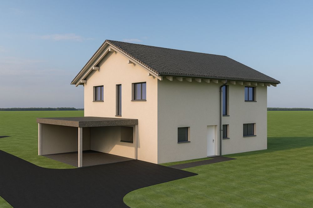 Neubau, grosszügiges Einfamilienhaus an schöner Lage -  Bild 1