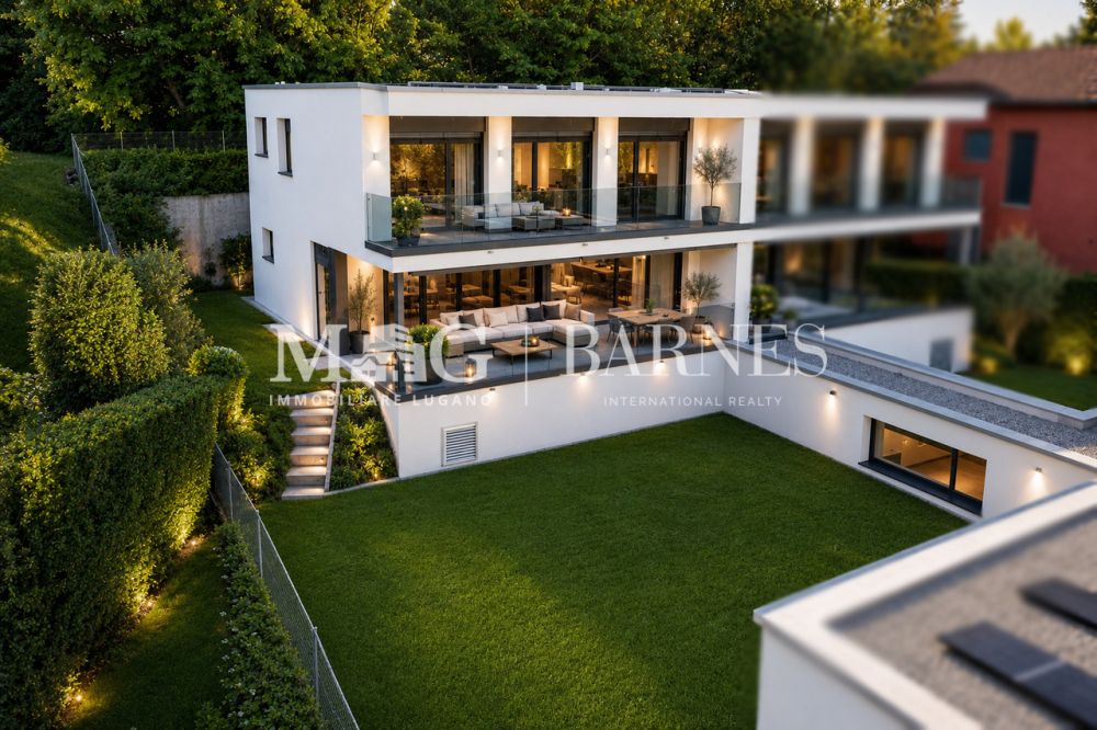 Lugano: Villa unifamiliare con vista sulla città - ultima disponibile -  Bild 1