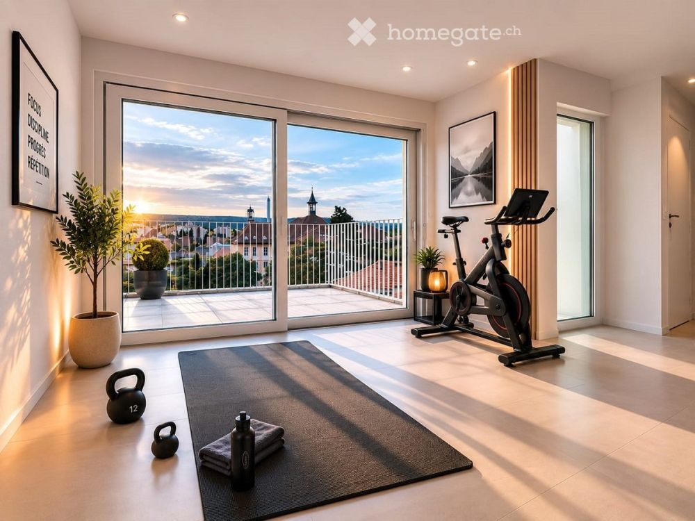 Prächtiges 6,5-Zimmer-Attikapartment mit Terrasse und Panoramablick in La Chaux-de-Fonds -  Bild 7