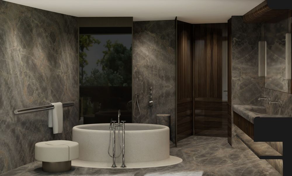 HC77 | Cologny - 3 luxueux hôtels particuliers - Salle de bains privative