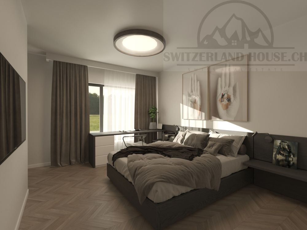 Magnifique attique 2,5 pcs avec grande terrasse à Givisiez - Bild 5