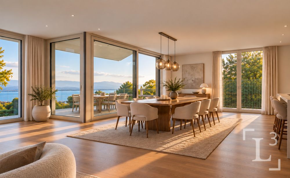 Rare! Villa neuve avec vue spectaculaire sur le lac - Salle à manger (Rez supérieur)