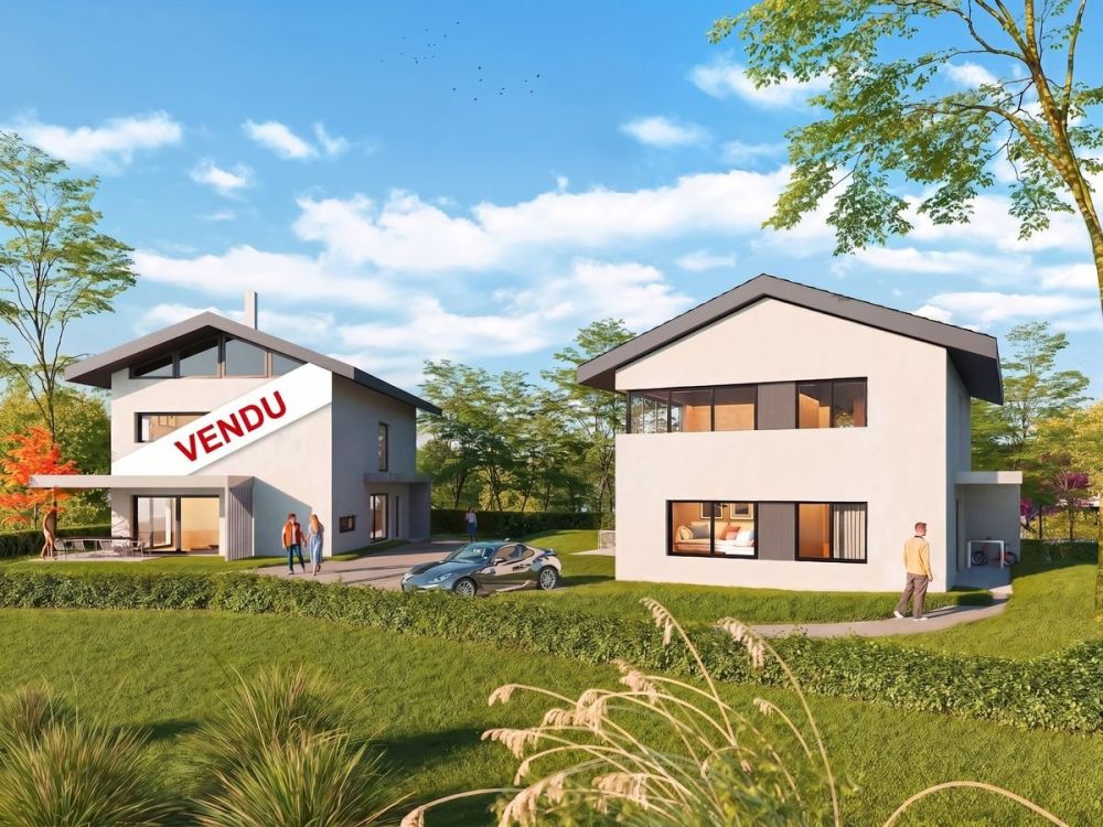 Savigny (VD) - Zwei moderne Villen auf einem wunderschönen Grundstück von 2'000 m² (eine verkauft) -  Bild 2