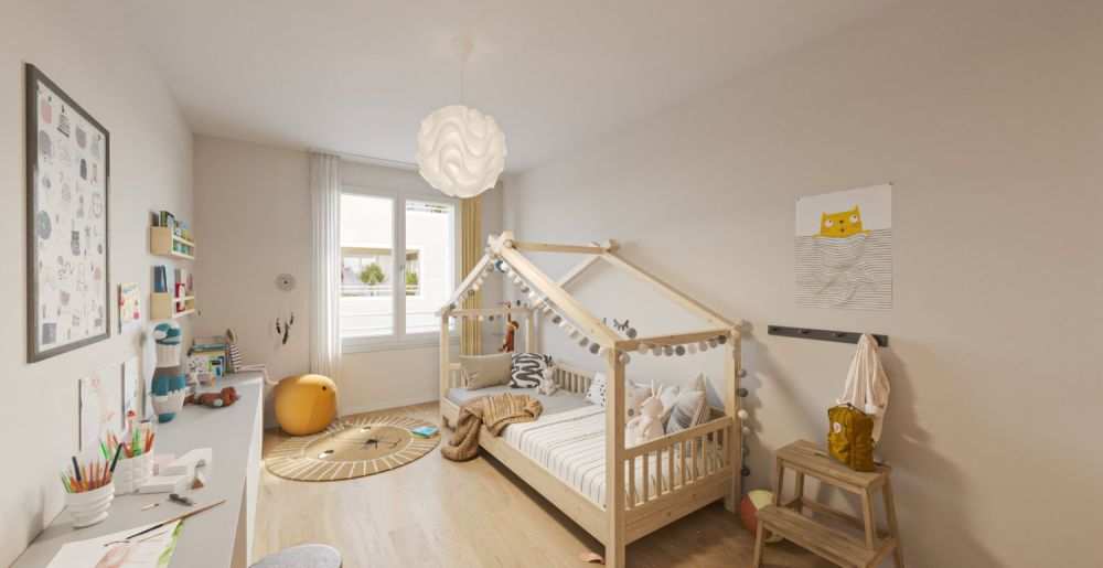 Zentraler und naturnaher Wohntraum - Kinderzimmer