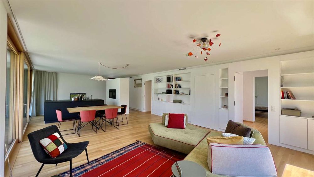 MINUSIO - Nuovo appartamento con grande giardino e vista lago - Bild 4