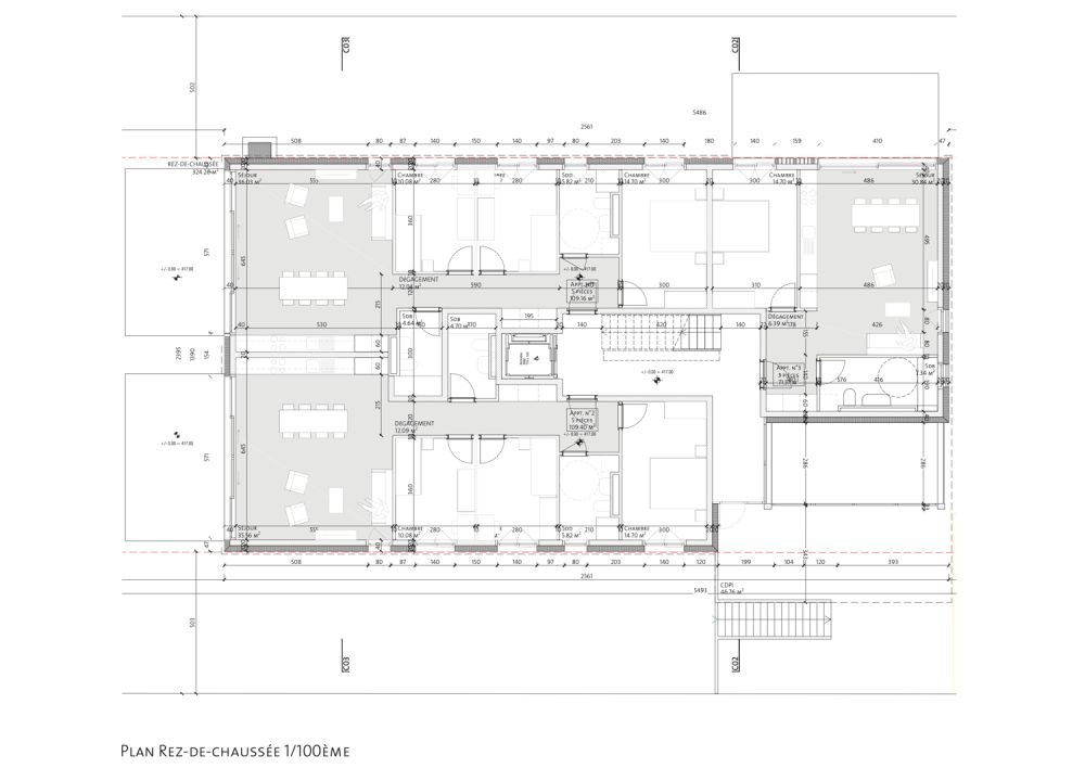 Neue Wohnung in Vessy mit Garten und Dachterrasse (THPE) -  Bild 4