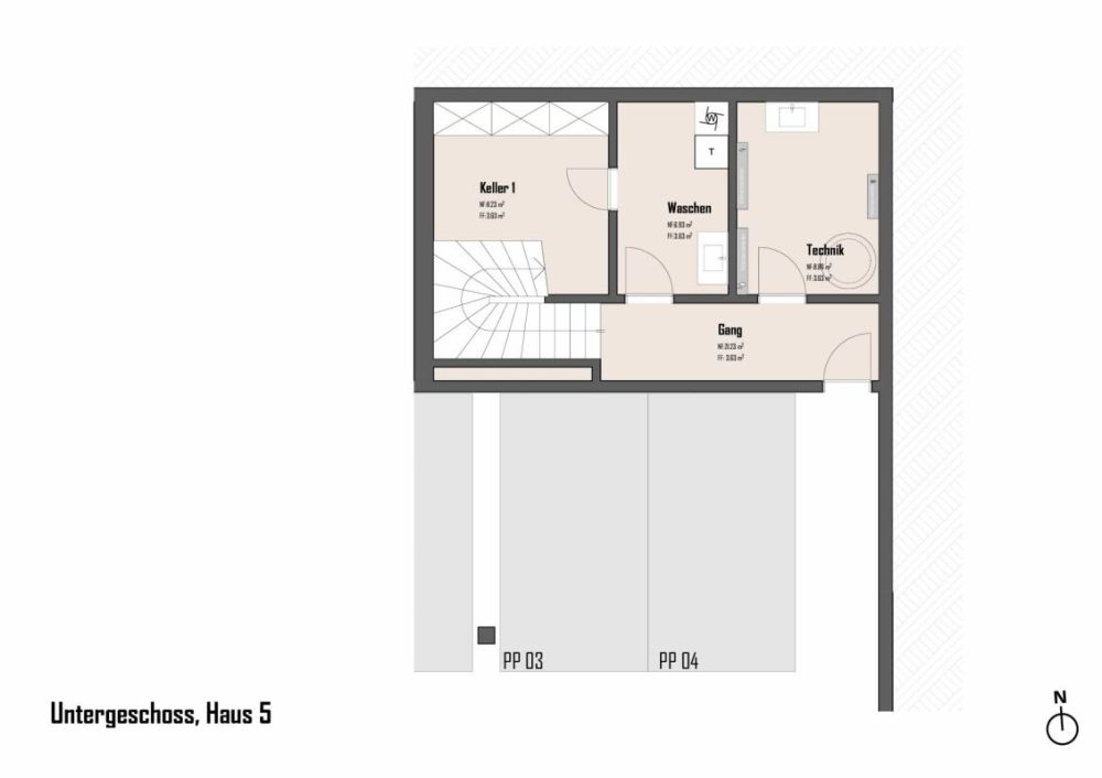 Haus 5 / 7.5 Zimmer Einfamilienhaushälfte am Bach -  Bild 10
