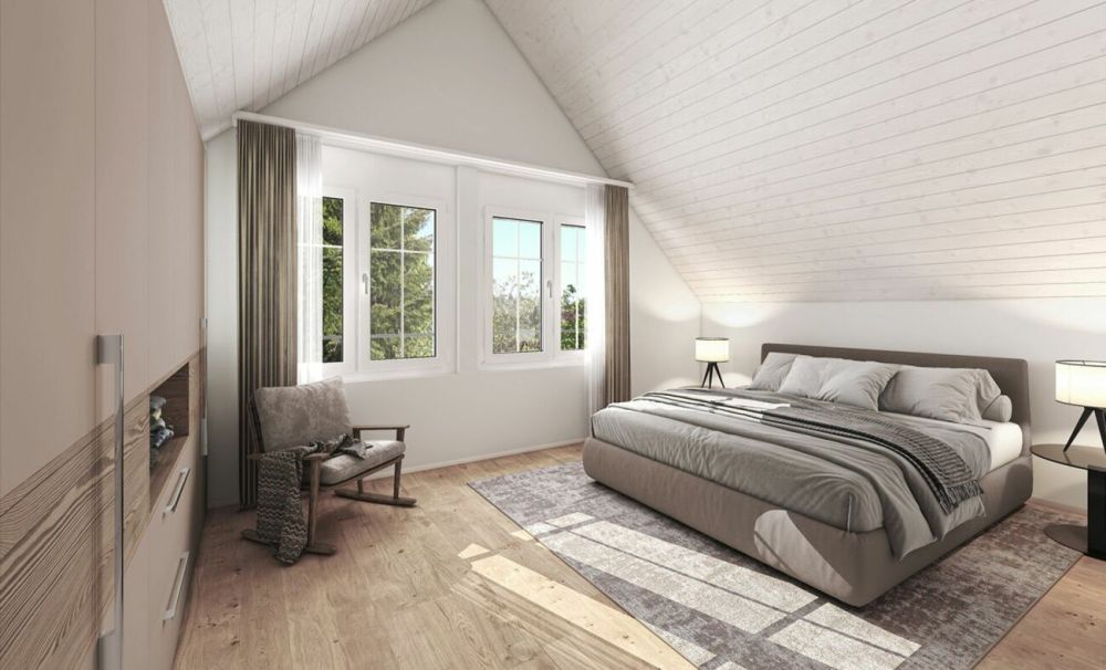 Neubauprojekt «Zum Ghöch», Grosszügige 4.5-Zimmer-Dachwohnung -  Bild 2