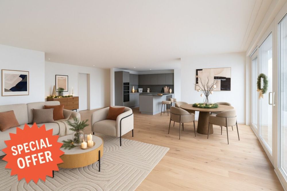 Exklusives Wohnen im steuergünstigen Seengen - 4½ Zimmer Terrassen Parterrewohnung -  Bild 3