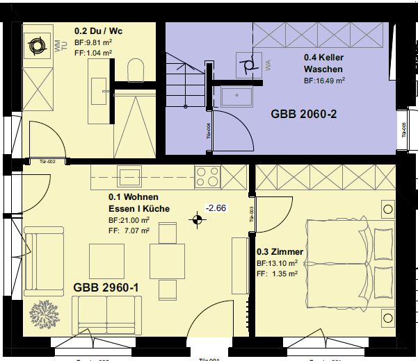 Duplex-Zweitwohnung "Eggetli", Neubau -  Bild 6