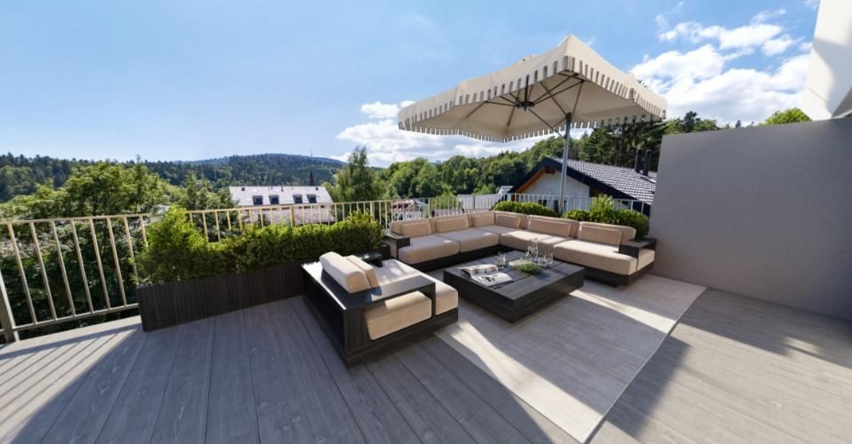 RARE- ATTIQUE DUPLEX D'EXCEPTION AVEC TERRASSE PANORAMIQUE ET ASCENSEUR - Appartement 4.5 pièces - image - 2