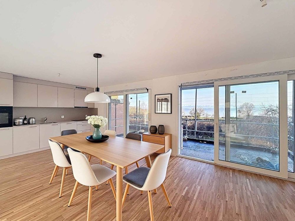 Superbe 3.5 pièces neuf avec vue sur le lac - Bild 1