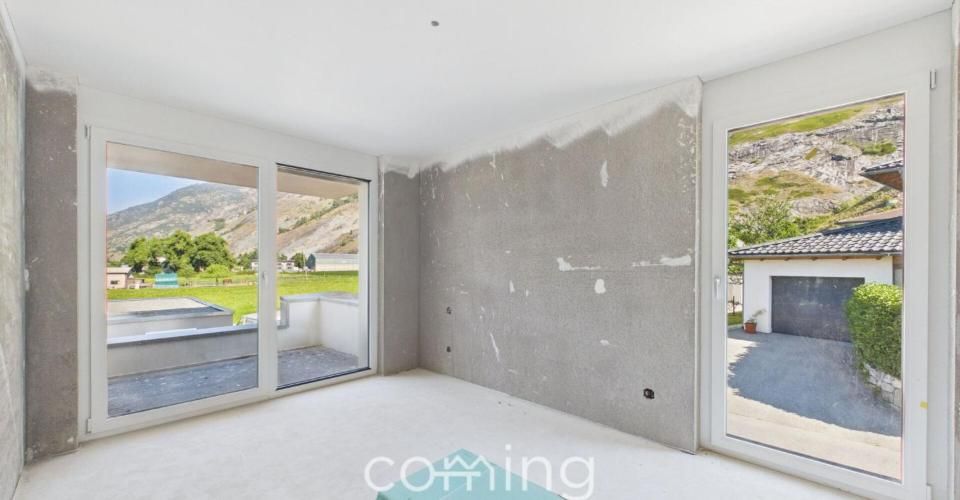 Neubau 4.5-Zimmer-Wohnung in Niedergesteln - Balkon, Bodenheizung, schlüsselfertig - Appartement 4.5 pièces - image - 6