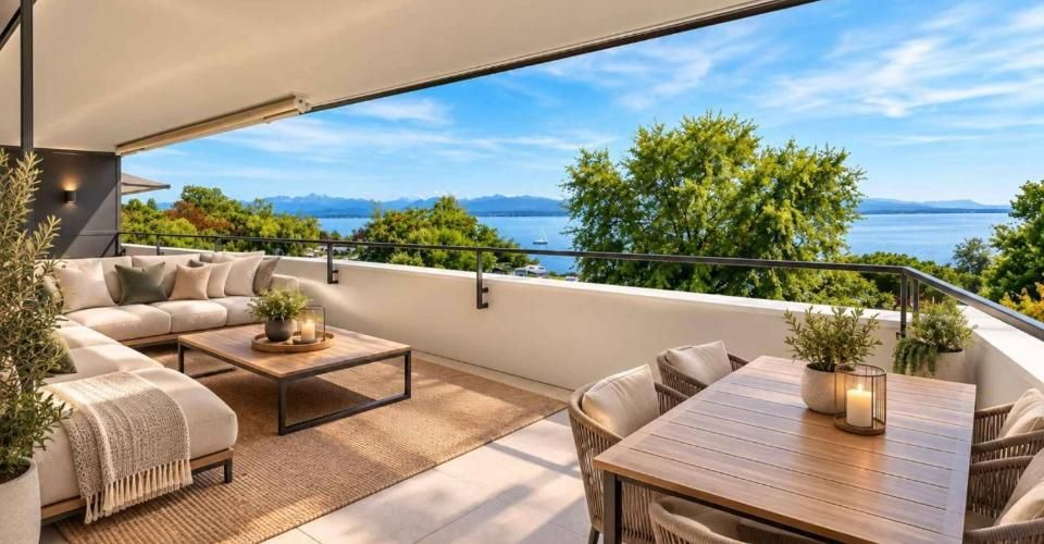 Magnifique appartement neuf de 4,5 pièces avec balcon couvert de 76 m2! - Appartement 4.5 pièces - image - 1
