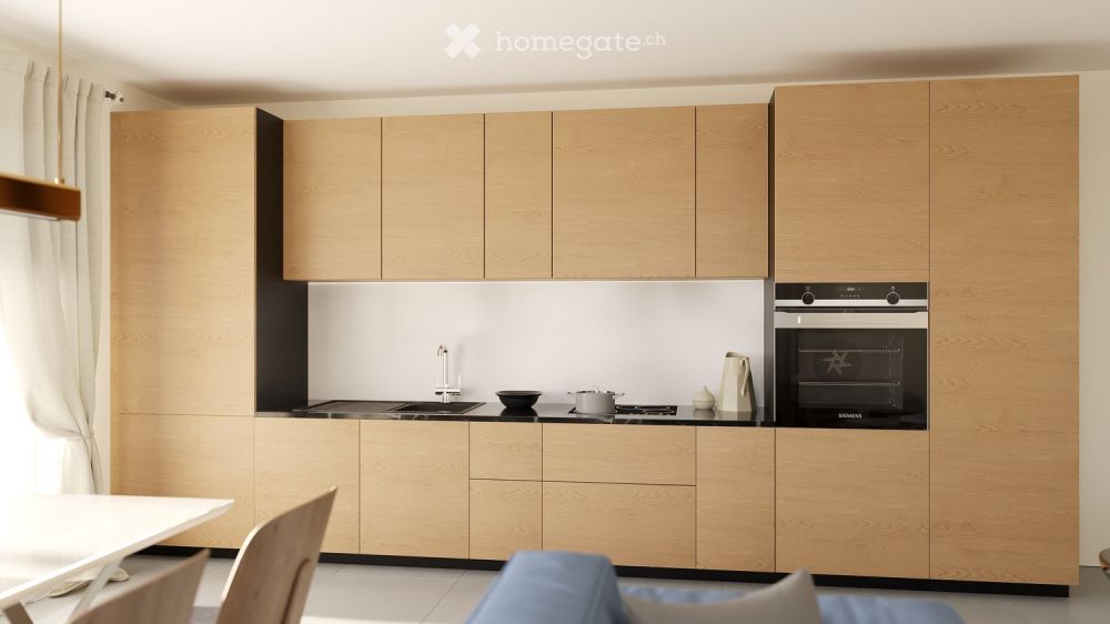 Appartement spacieux de 3.5 pièces avec terrasse et pelouse à Arbaz -  Bild 5