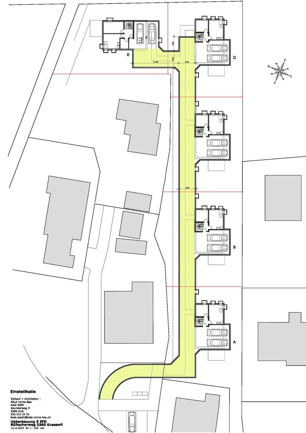 Neubau von 5 EFH mit inkl. je 2 Einstellhallenplätze ab1'060'000 Sfr. -  Bild 9