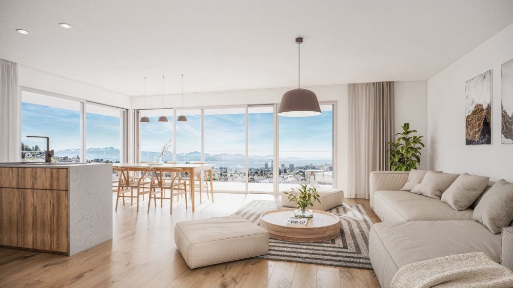 AUX PORTES DE LAUSANNE  — Appartement NEUF de 2.5 pièce · Vue dégagée -  Bild 9