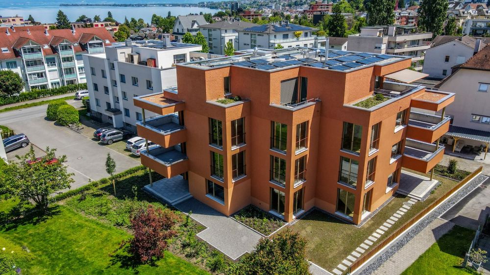 170 m² Gartenwohnung mit separatem Homeoffice / Atelierraum - Aussenansicht