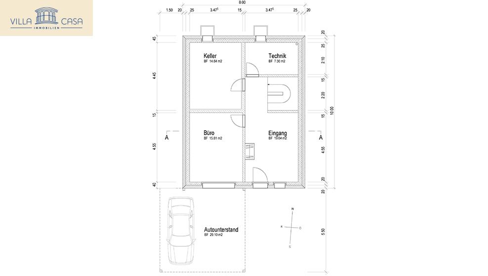Nachhaltiges Einfamilienhaus im Berner Oberland  ideal als Zweit- ode - 24006_Grundriss_UG