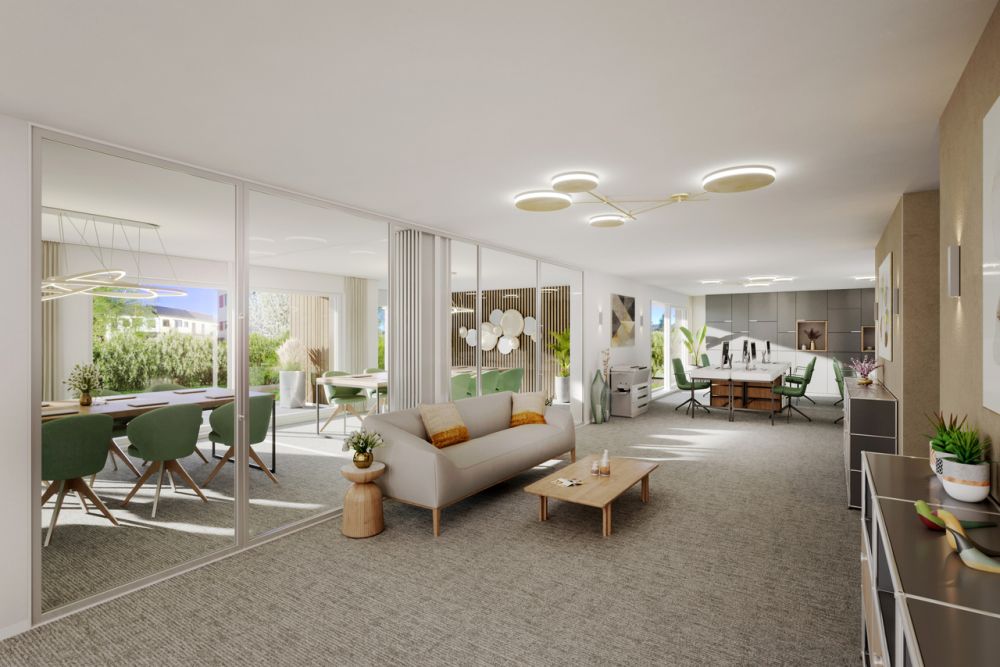 A VENDRE SUR PLANS APPARTEMENT 2,5 PCES (61 M2 PPE) AU 1ER ETAGE - Bild 5