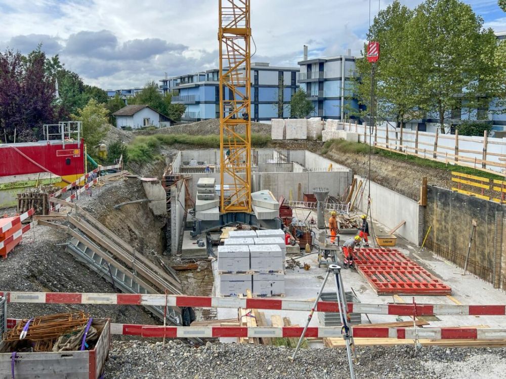 Quadro-Vista Wetzikon 4.5 Zimmerwohnung B2 - Baustelle Stand September 2026