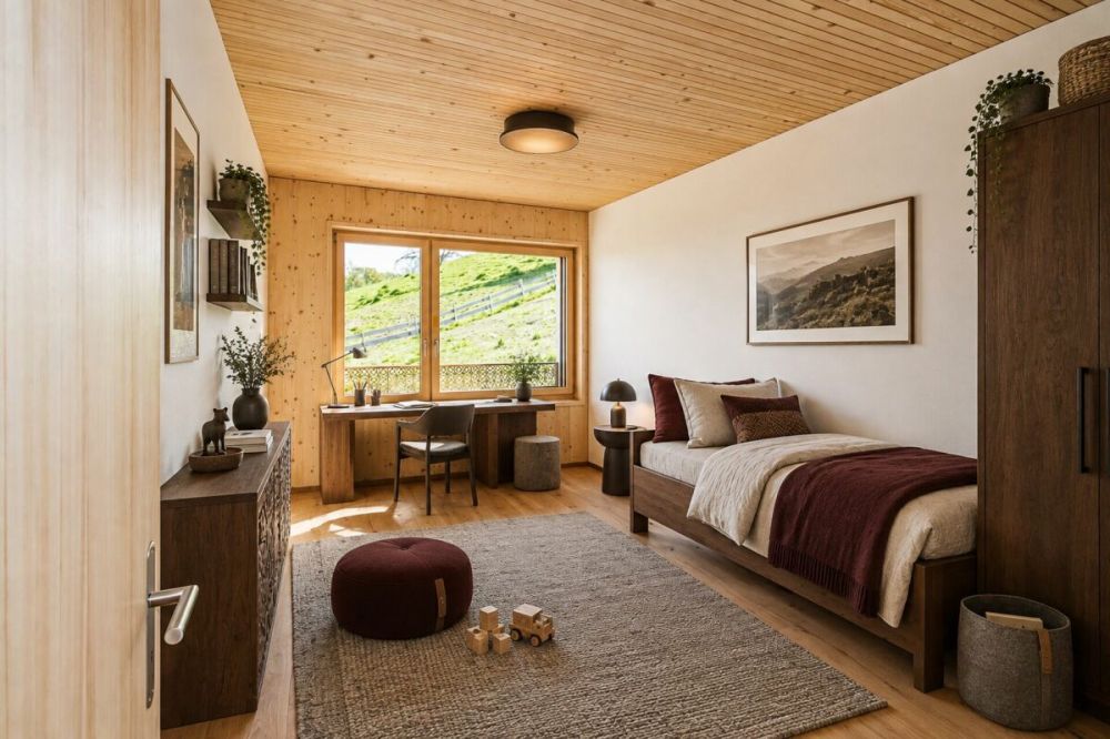 DER Logenplatz über dem Bodensee - 3.5-Zimmer-Erdgeschosswohnung in Vollholzbauweise mit traumhaftem Weitblick -  Bild 11