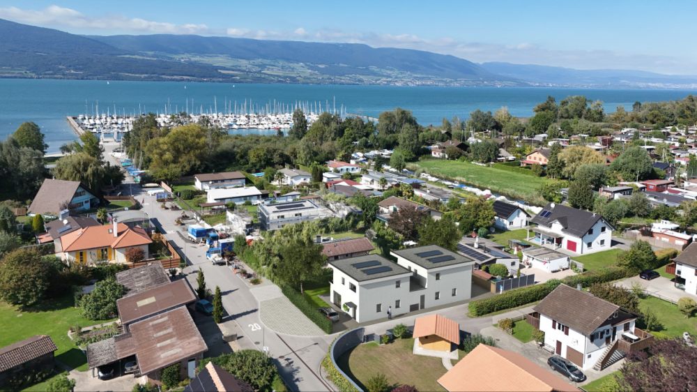Villa jumelle proche du lac et de la gare à Cheyres -  Bild 2