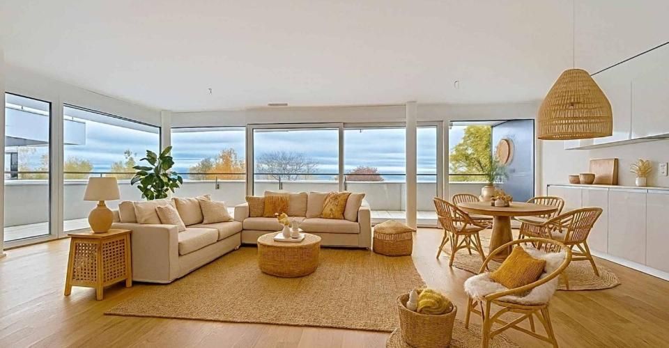 Luxueux 4.5 pièces traversant avec balcon couvert - Appartement 4.5 pièces - image - 2