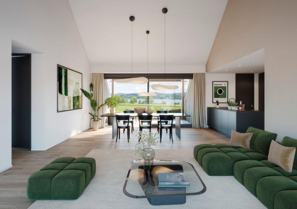 Neubau "SERAEL" - Unverbaubare Sicht auf den Greifensee, ruhig und dorfnah -  Bild 1