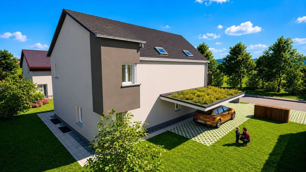 Neubau 6.5-Zi.-Einfamilienhaus mit Garten -  Bild 3