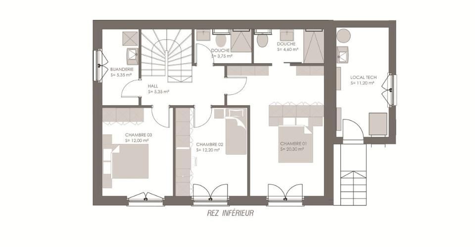 Villa d'exception avec vue imprenable sur les Alpes - Maison 5.5 pièces - image - 7