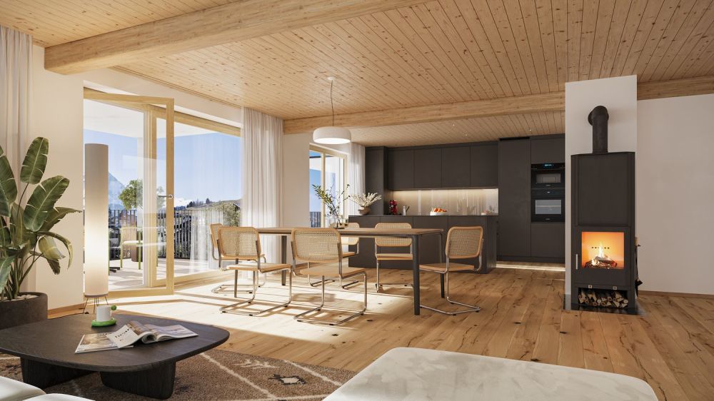 NEUBAU: 3.5-Zimmerwohnung in umgebautem Stall in Flerden -  Bild 4
